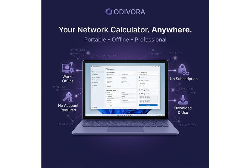 ODIVORA IP Calculator Lite v1.0 - Image 4